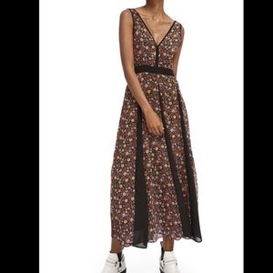 Scotch & Soda Floral Midi Dress
